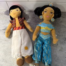Aladdin & Jasmine Dolls