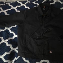 All black Dicky's Jacket
