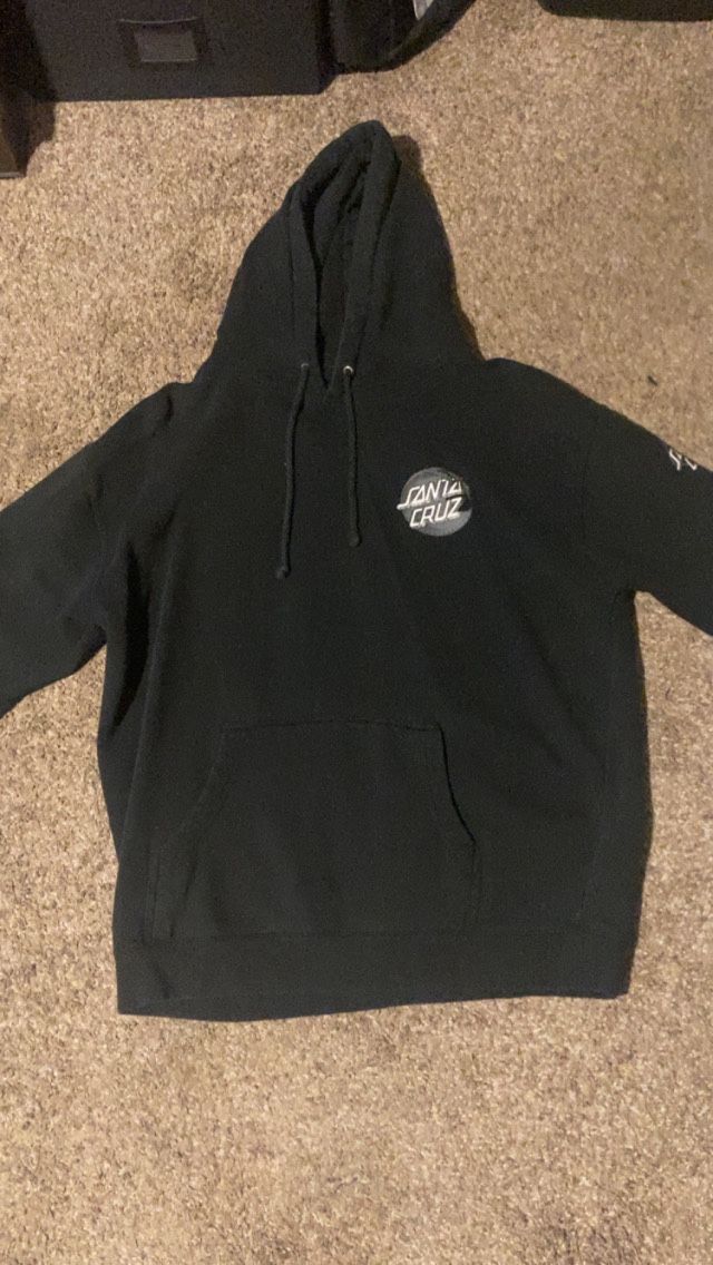 Santa Cruz Black Japanese Hoodie