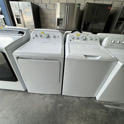 Ge Set Washing Machine & Electric Dryer.