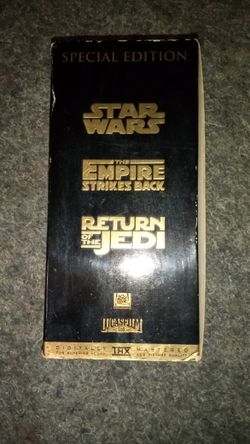 VHS. Star Wars Collection