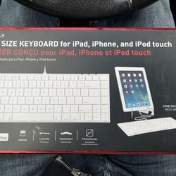 Full-size Keyboard For iPhone,iPad,iPod 