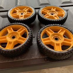 Set Of 4  Lawnmower Tires