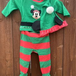 Disney Baby Mickey Elf Outfit