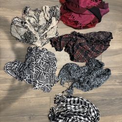 Assortment of scarves