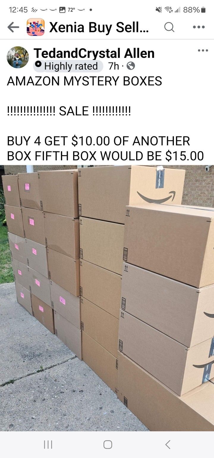 AMAZON MYSTERY BOXES