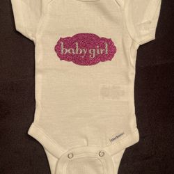 Baby Girl Oncie Size NB