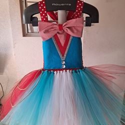 Circus - Clown Ring Master Tutu Costume 