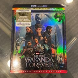 Wakanda Forever 4k Blueray