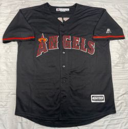Angels Jersey Black N Red