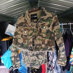 Two-piece jeans set size 11