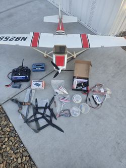 Large 1401mm Foam Cessna 182 RC PLANE With Accessories 