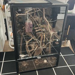 24x18x36 PVC tank with custom background