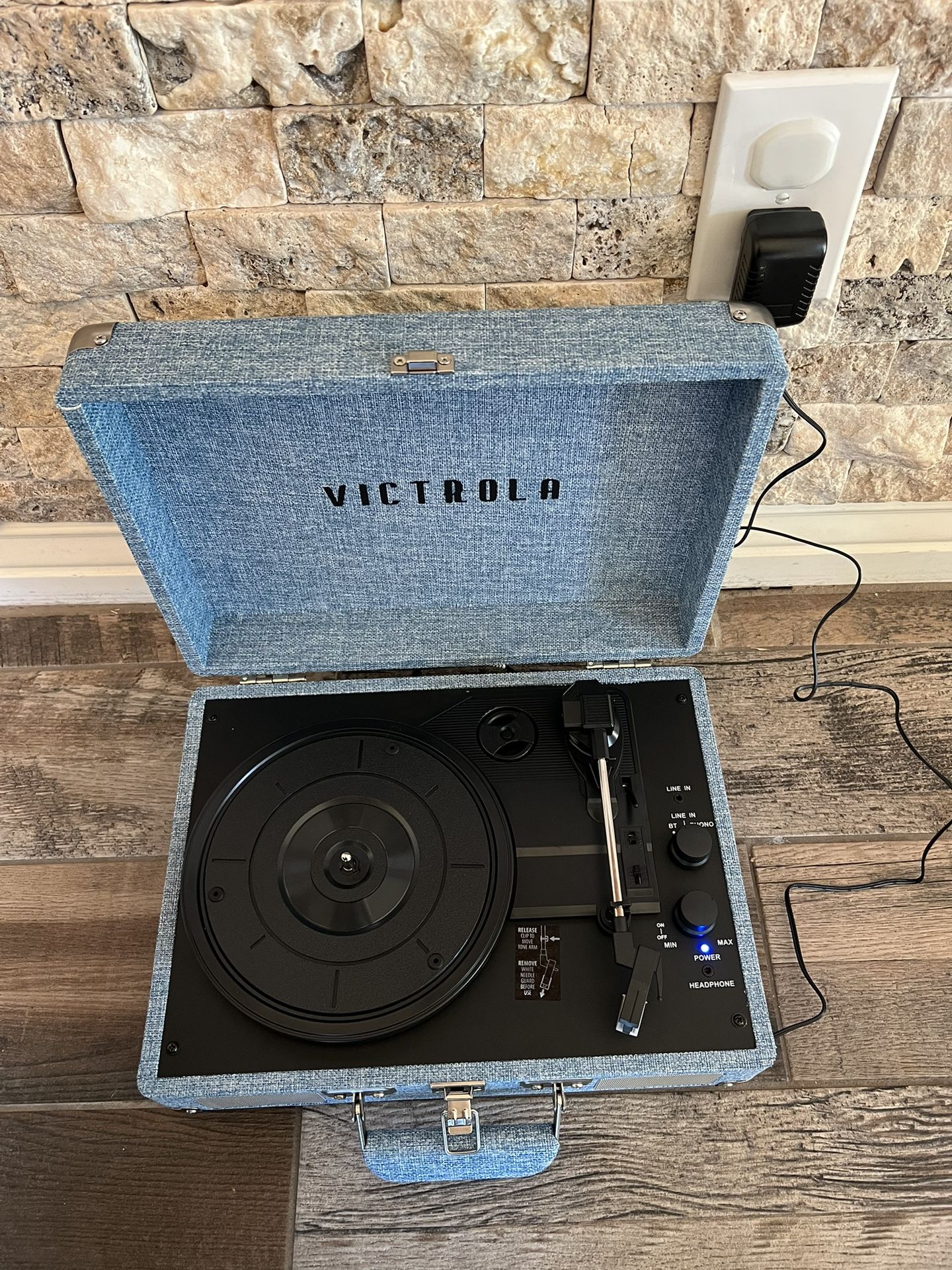 Victrola Bluetooth Speaker And Turntable Record Player