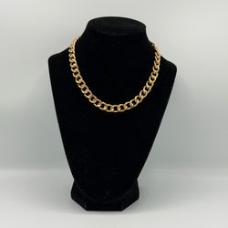 Gold Colored Chain Necklace