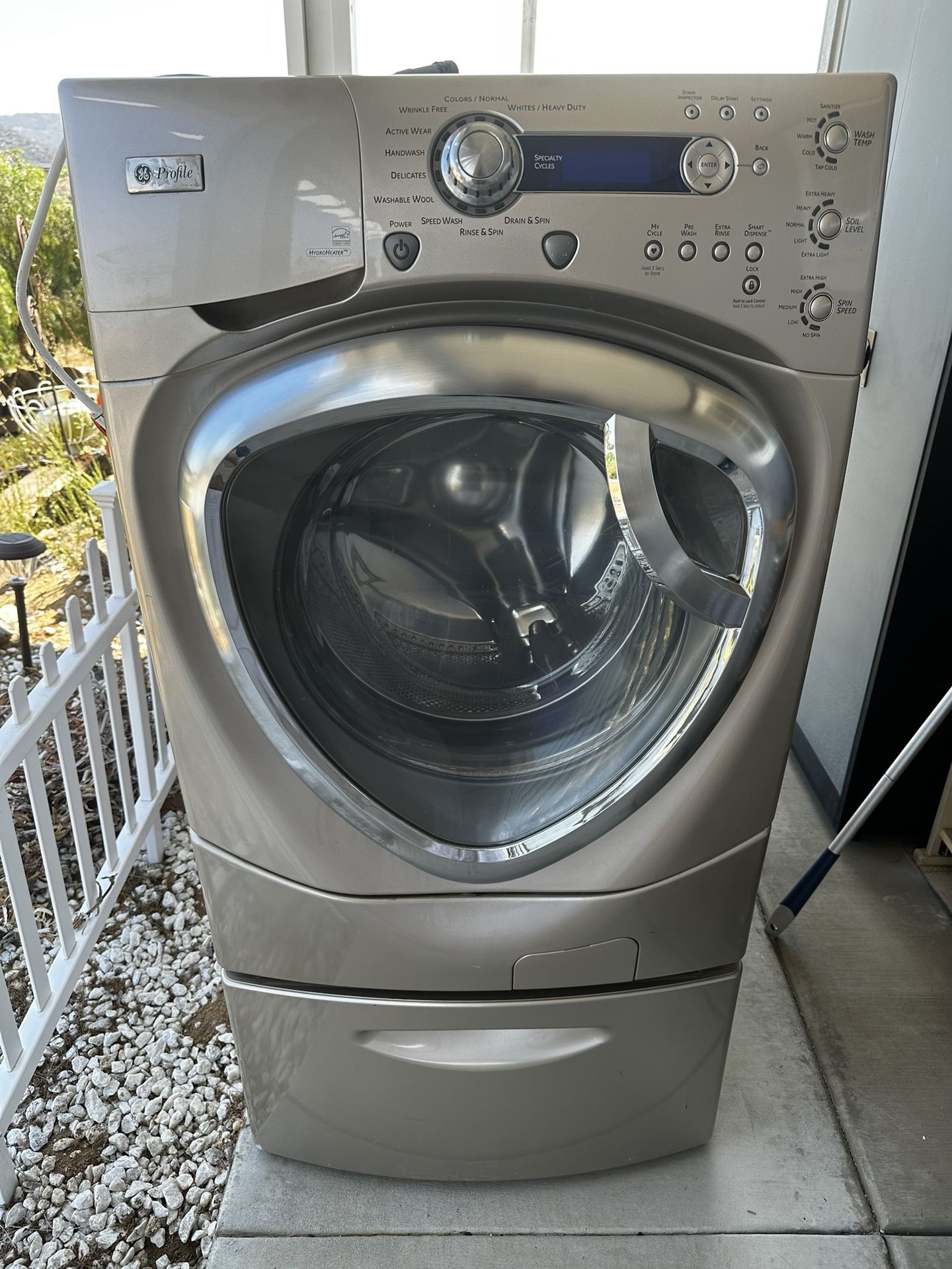 GE Profile Washer & Dryer Set