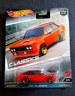 Hot Wheels Fiat 131 Abarth "Modern Classics" Series-2023 New!