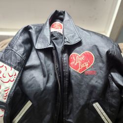 Vintage I Love Lucy Leather Jacket