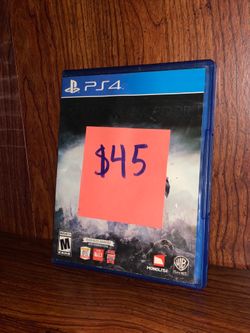 PlayStation 4 & 5 video game ps5 ps4 shadow of Mordor the hobbit lord of the rings