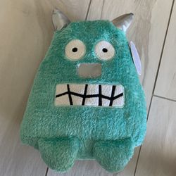 Friends From Afar Green Alien Monster 11" Plush Creature, 2009 Animal Adventure.