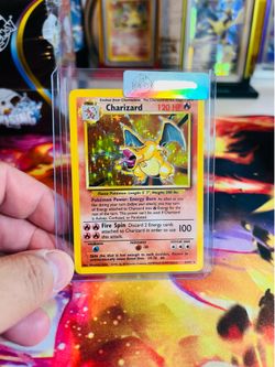 Pokemon Charizard Base Unlimited MP/HP