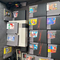 NES Nintendo With 15 Games