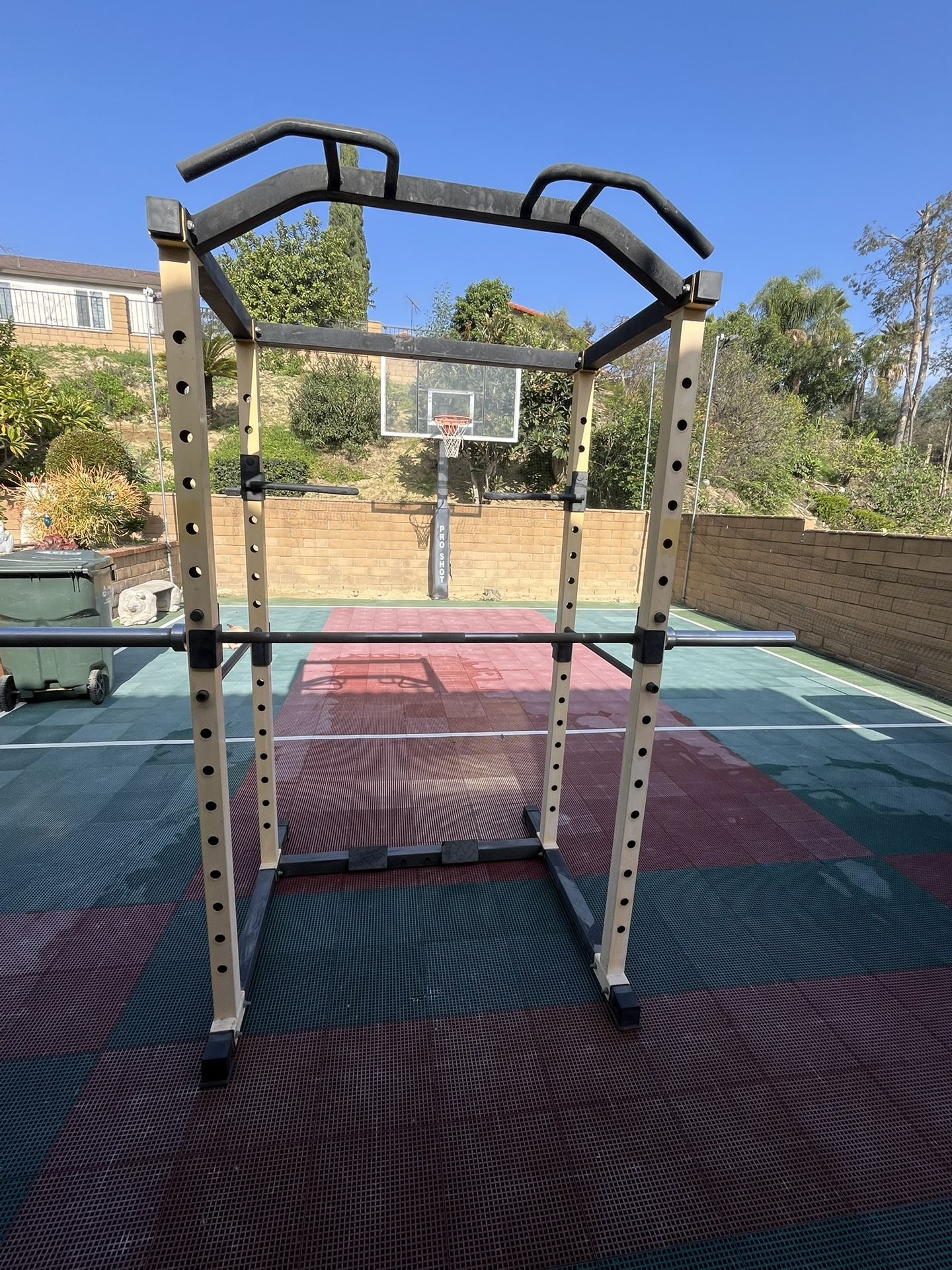 Weight Rack , weights , bench And Bar