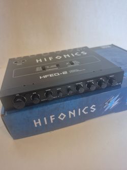 HIFONICS 4 BAND EQUALIZER LINE DRIVE