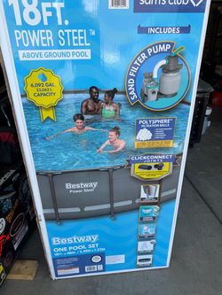 Above ground pool