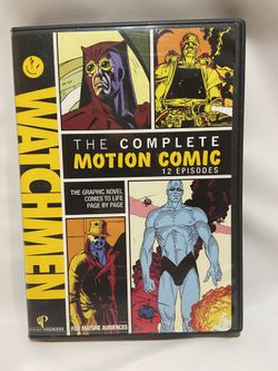 Watchmen Motion Comic On DVD