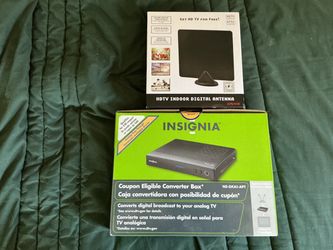 and digital converter box. (Unopened)