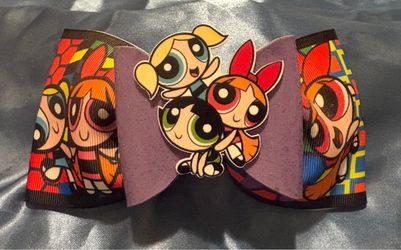 Powerpuff girls hair bow