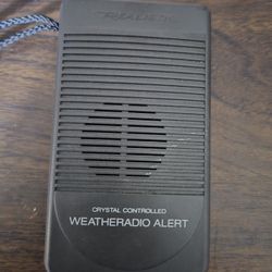 Realistic Weatheradio Alert