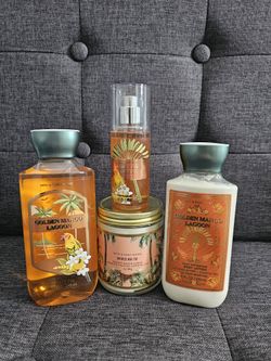 Golden Mango Lagoon Mango Mai Tai Bath And Body Works