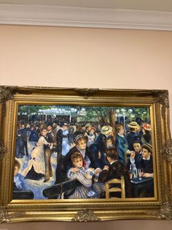 Large Renoir “Dance at Le Moulin de la Galette” Framed Artwork – $495 OBO