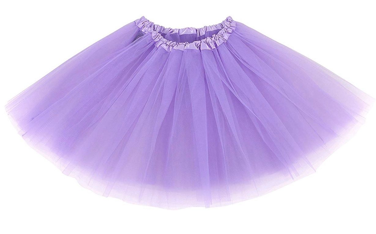 1pc Adult Women's Classic 3-Layered Tulle Tutu Ballet Skirts Ruffle Pettiskirt,Teen,Girls