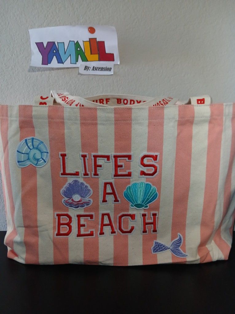 Lifes A Beach. Custom Tote