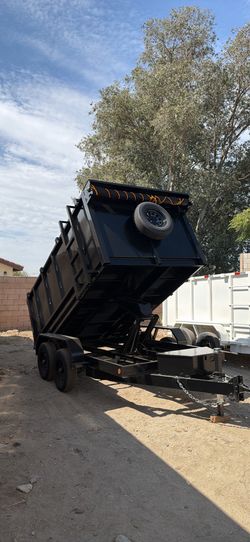 New Sissor hoist dump trailer 12 ft 2027 !