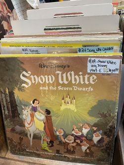 Vinyl Disney Snow White 1963