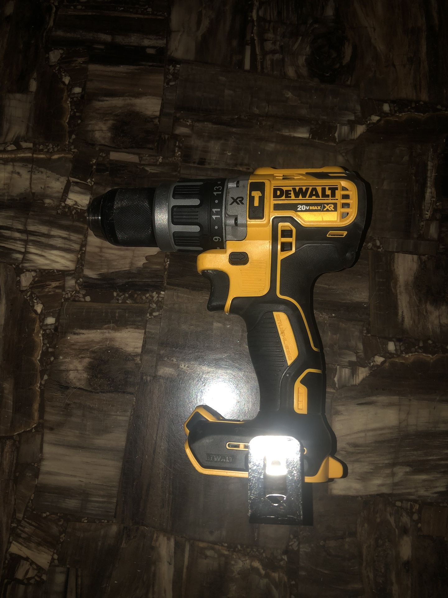 Dewalt XR Brushless Hammer Drill (Tool Only) No Battery No Charger 