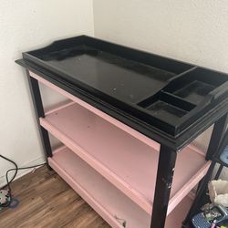 Wood Changing Table 