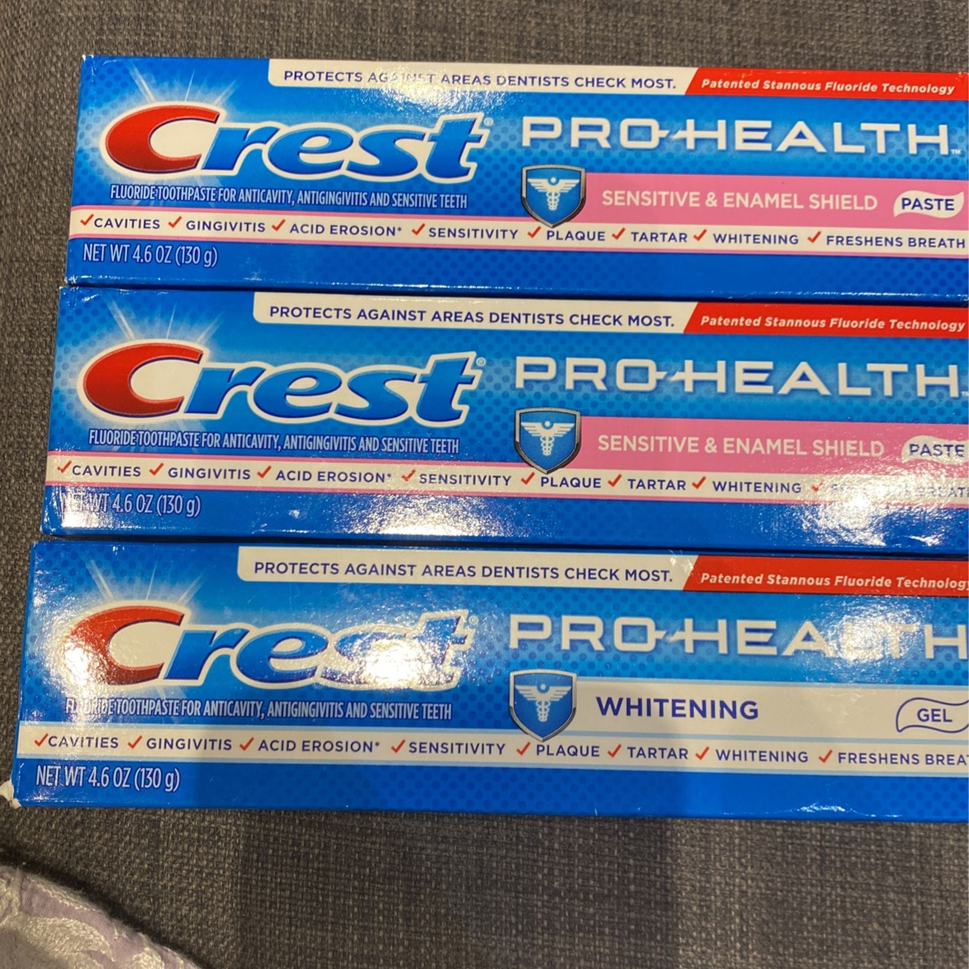 Crest Pro Health Lot Of 3 For $6