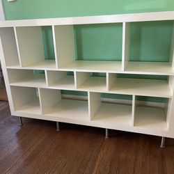 IKEA shelving unit.