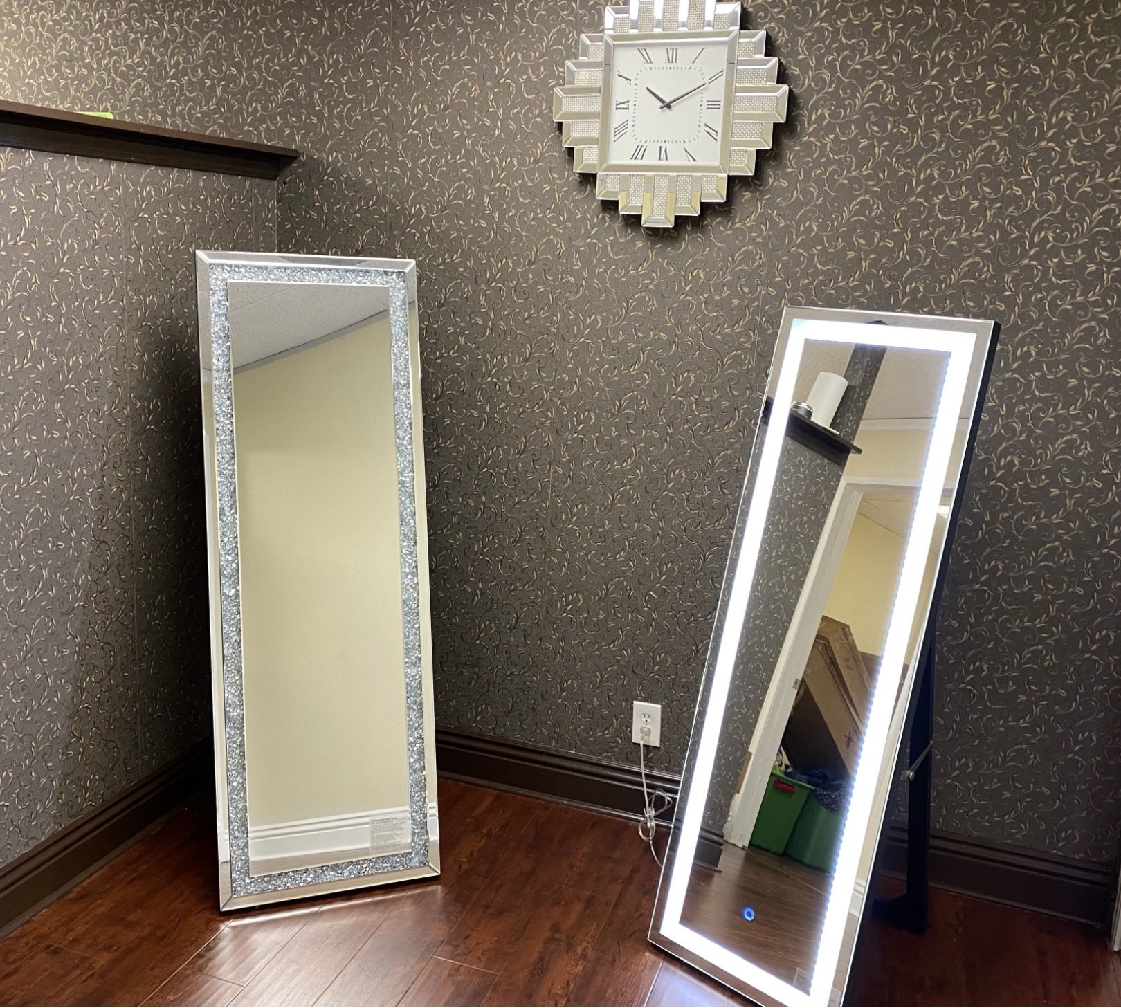 New LED Standing Mirror 