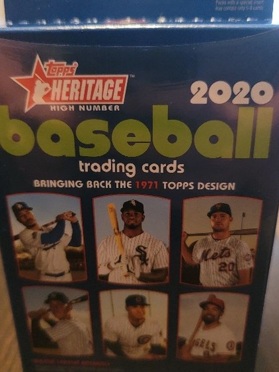 Topps Heritage 2020 Baseball Card Box