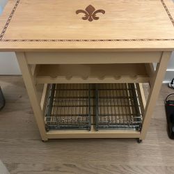Homemade Bar Cart