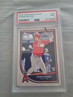 Ohtani big league rookie card