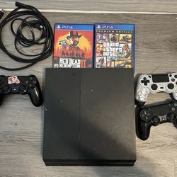 PS4 With Games