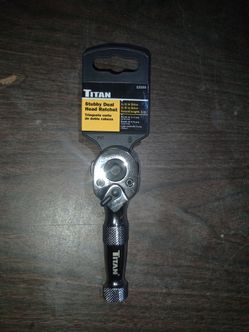 Titan Stubby Dual Head Ratchet 1/4 & 3/8 Drive