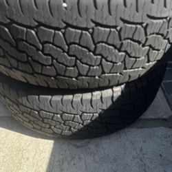 245/65/R17 BF Goodrich Tires Comp T/A Pair In Good Shape 